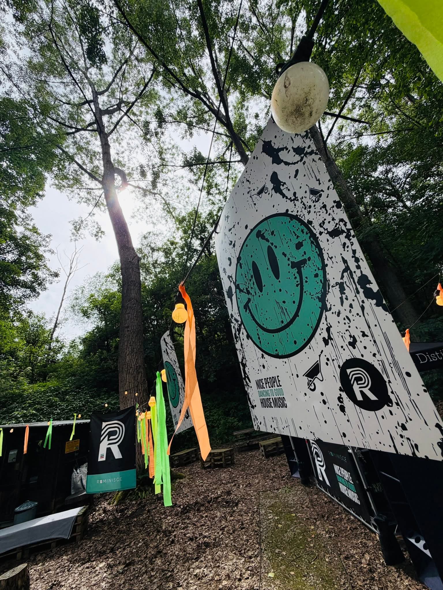 REM event installation in woodland