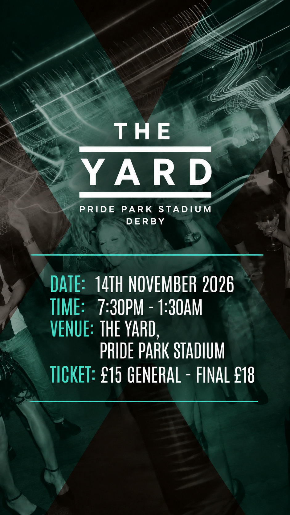 The Yard venue, date, time and ticket details